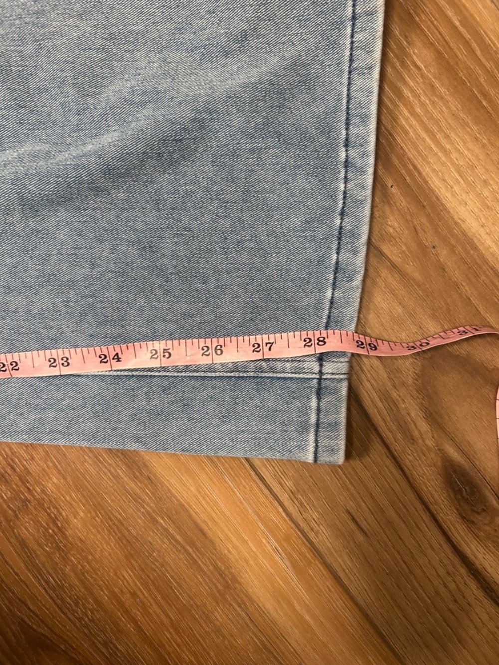Halara Flex Mid Rise Straight Leg Casual Jeans with Pockets size large Vallarta - Picture 7 of 9
